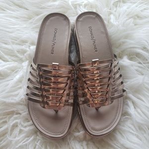 Donald Pliner -CARA Calf Leather Platform Sandal